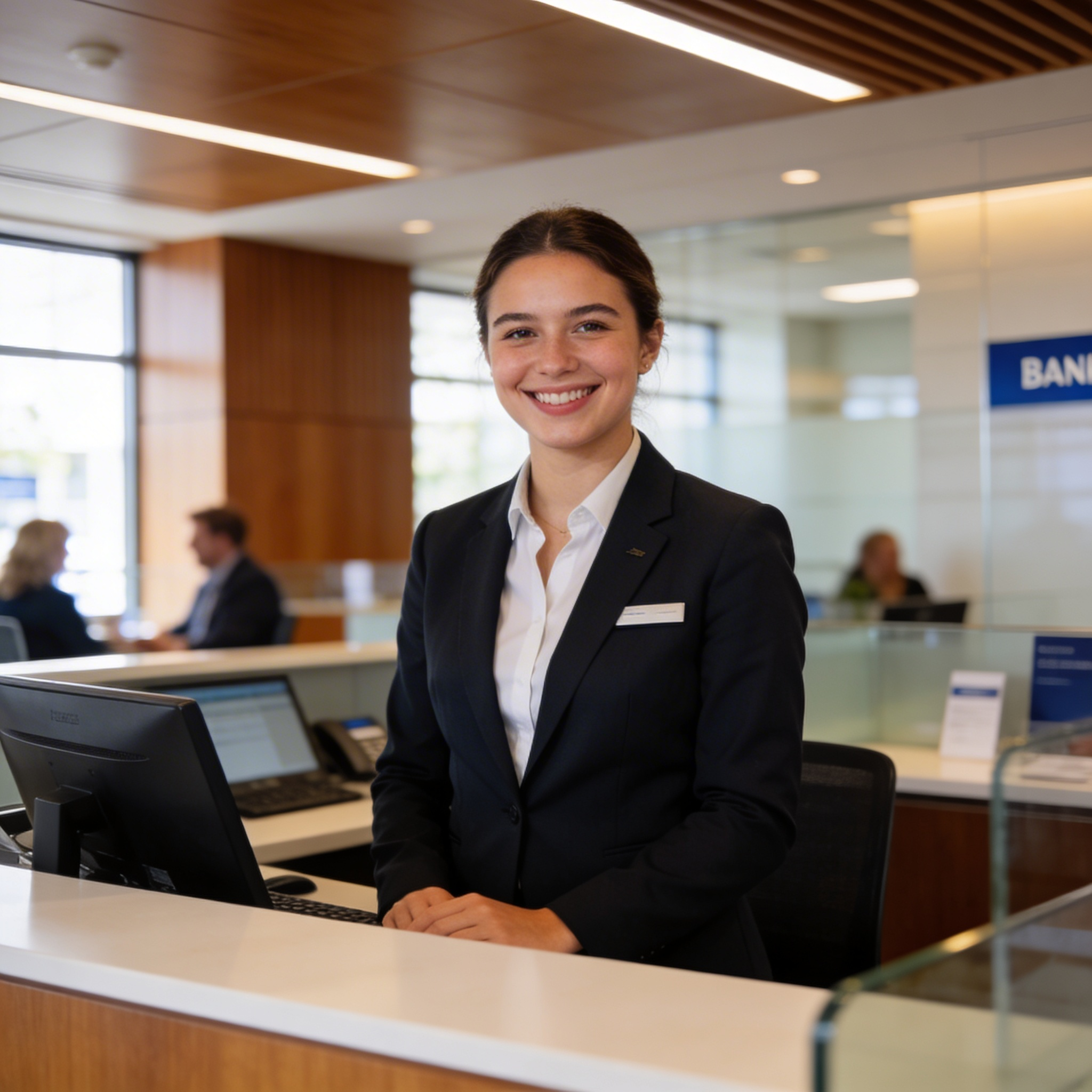 Australian bank employee exploring home loan options